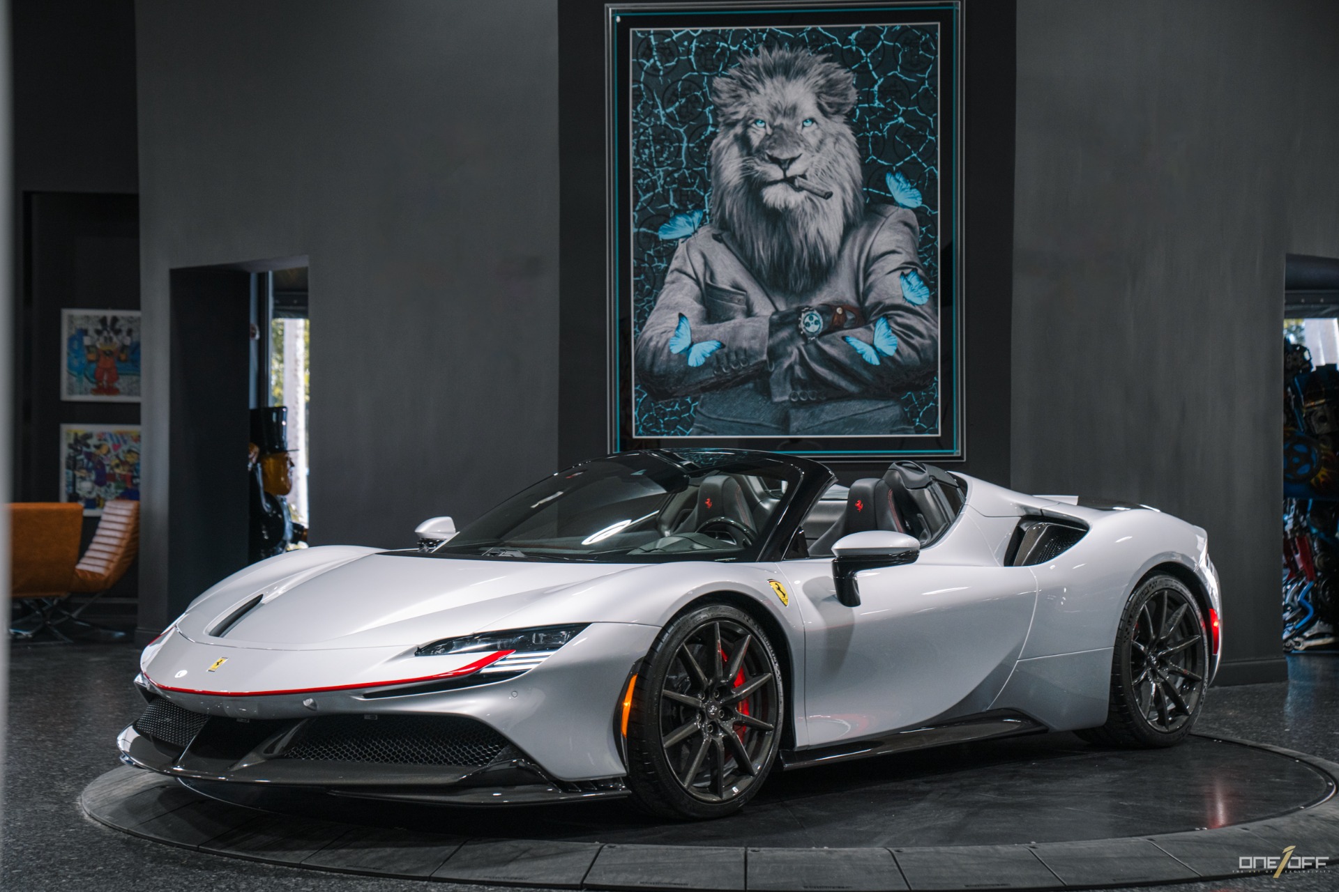 Used 2022 Ferrari SF90 Spider Assetto Fiorano, $790K MSRP, Front